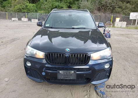 2015 BMW X3 xDrive28D из США, поврежденный, VIN 5UXWY3C58F0F83715